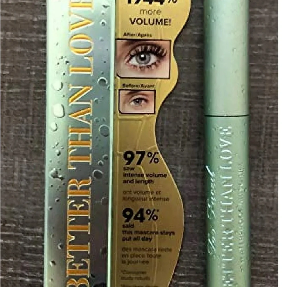 NEW TOO FACED BETTER THAN SEX WATERPROOF MASCARA